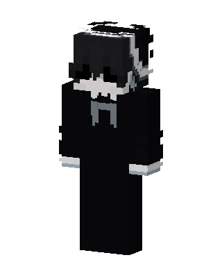 Black Villain skin, 3D preview