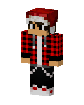 Santa Hat Lumberjack skin, 3D preview