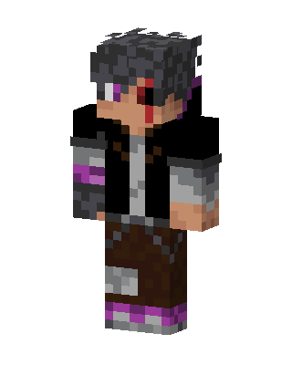 Black Emo skin, 3D preview