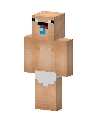 Derpy Baby skin, 3D preview