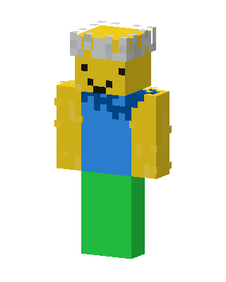 Roblox Noob With skin, 3D preview