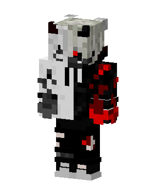 Split Demon Minecraft skin
