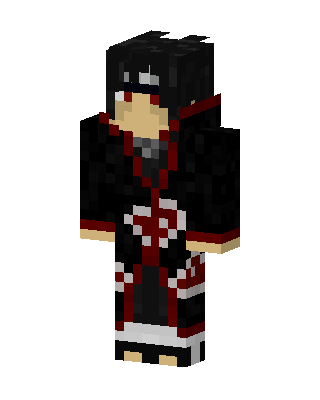 Itachi Uchiha skin, 3D preview