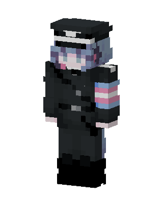 Pride Officer skin, 3D preview