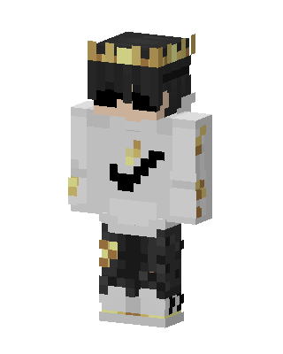 White Masked King skin, 3D preview