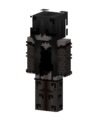 Gothic Lace Girl Minecraft skin