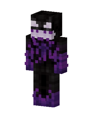 Void Symbiote skin, 3D preview