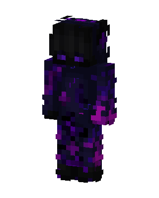 Purple Hero Boy skin, 3D preview