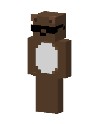 Cool Bear Minecraft skin