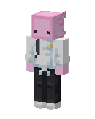Pink Student Girl Minecraft skin