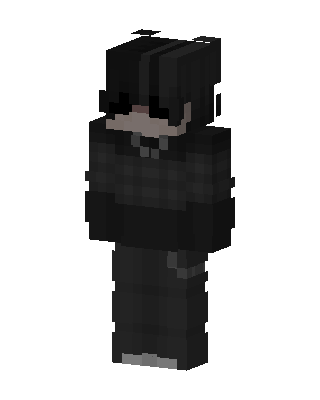Shadow Hoodie skin, 3D preview