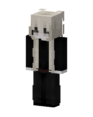 Black Suit skin, 3D preview