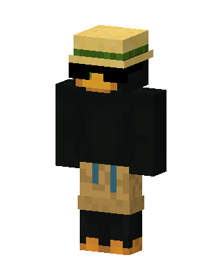 Cool Duck skin, 3D preview