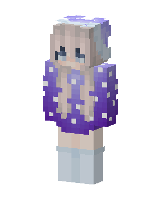 Lavender Mushroom Minecraft skin
