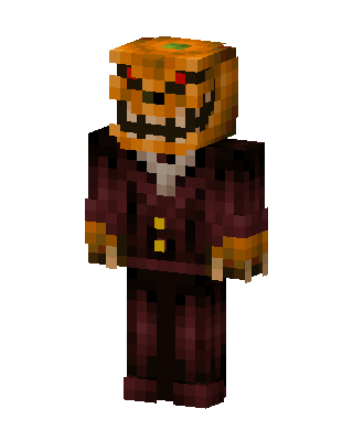 Pumpkin Lord Minecraft skin