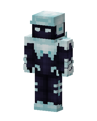 Black Masked Fighter Boy Minecraft Christmas skin