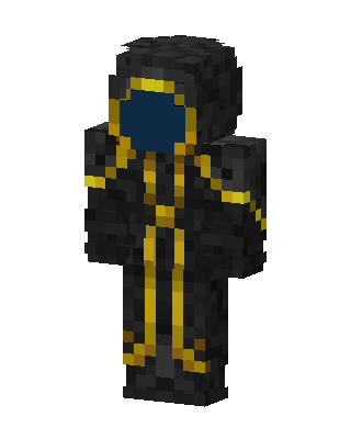 Void Mage skin, 3D preview