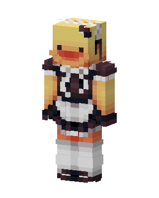 Duck Maid Minecraft skin