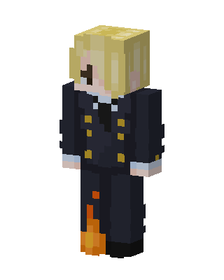Sanji Minecraft skin