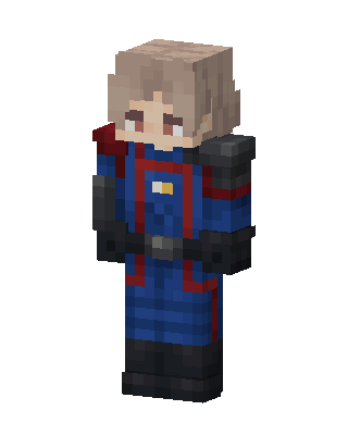 Blue Hero Boy Minecraft blue skin
