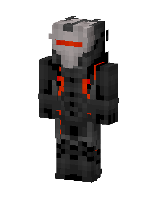 Omega Knight skin, 3D preview