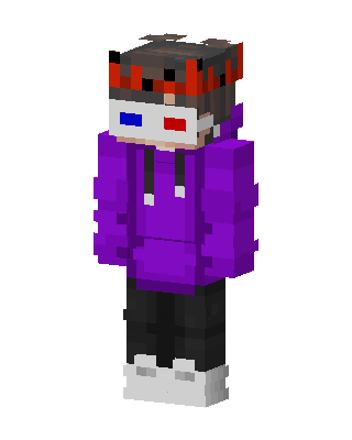 3D Glasses Hoodie skin, 3D preview