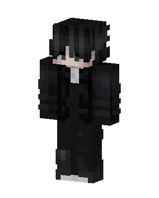 Dark Suit Boy skin, 3D preview