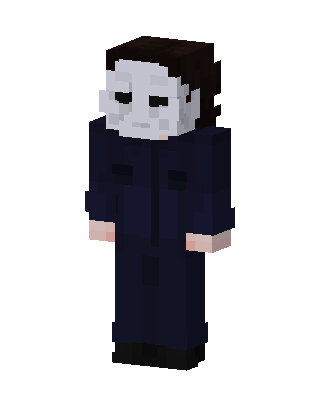 Black Player Boy skin, 3D preview