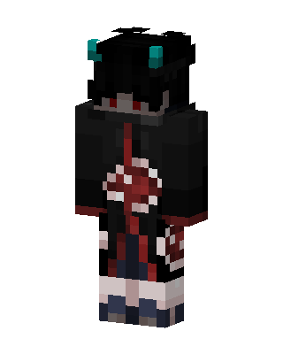 Crimson Oni Minecraft skin
