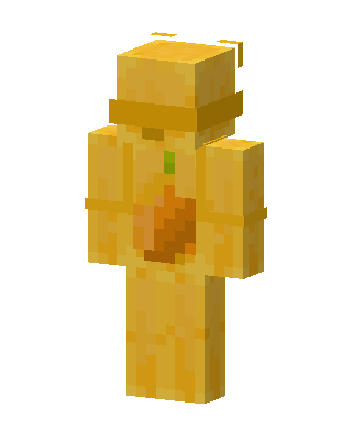 Golden Pumpkin Minecraft skin