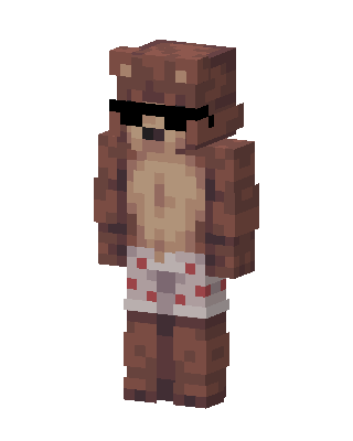 Cool Bear skin, 3D preview