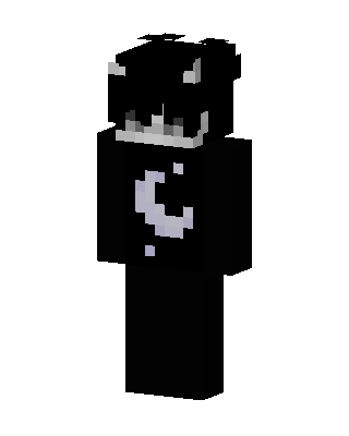 Black Villain Minecraft mob skin