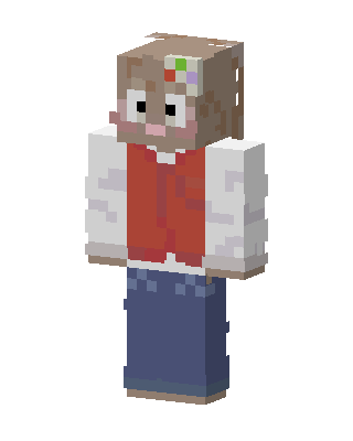 Cozy Letterman skin, 3D preview