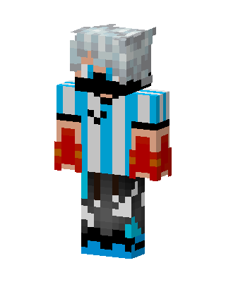 Argentina Jersey Boy skin, 3D preview
