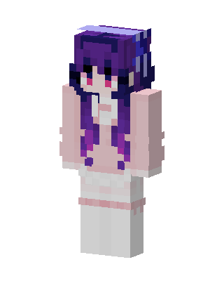Violet Nightgown Minecraft skin