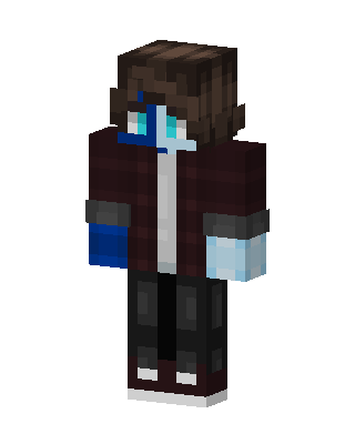 Frostbite Hoodie skin, 3D preview