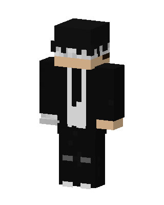 Masked Gentleman skin, 3D preview