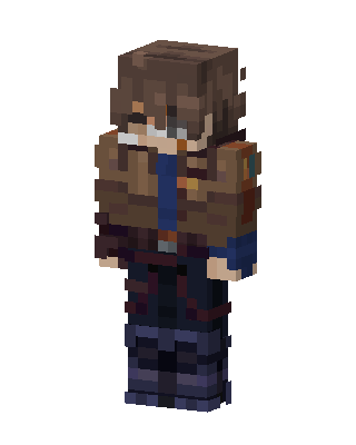 Brown Player Boy Minecraft skin