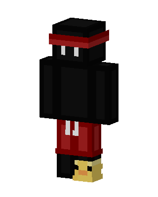 Red Headband Duck Minecraft skin