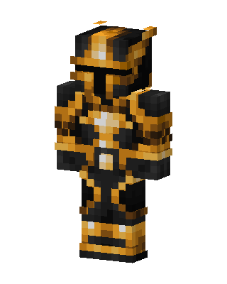 Golden Knight Minecraft skin