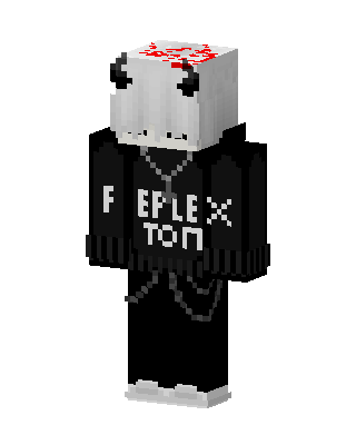 Black Player skin, 3D preview