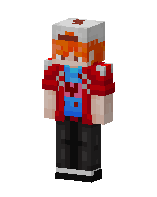Red Player Boy Minecraft red skin