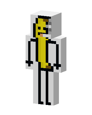 Banana Suit skin, 3D preview