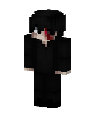Black Player Boy skin, 3D preview