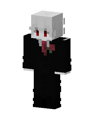 Black Villain Boy Minecraft Halloween skin