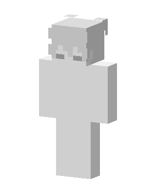 Ghost Boy skin, 3D preview
