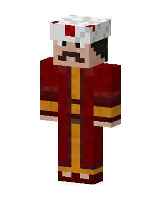 Ottoman Sultan skin, 3D preview