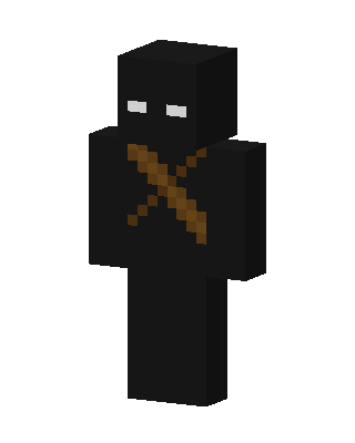 Shadow Ninja skin, 3D preview