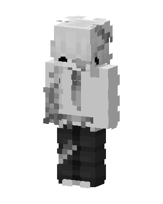 Ash Ghost skin, 3D preview