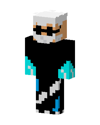 Black Ninja Boy Minecraft skin